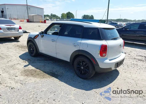 2012 Mini Cooper Countryman z USA, uszkodzony, nr VIN WMWZB3C52CWM30881